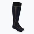 Damenskisocken icebreaker Ski+ Medium OTC schwarz/royal navy/espresso