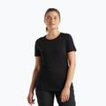 Damen-Trekking-T-Shirt icebreaker Tech Lite II schwarz IB0A59J90011