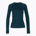 Damen Smartwool Merino 250 Baselayer Crew Boxed Thermo-T-Shirt navy blau 16370