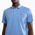 Herren Napapijri Ealis blau Blume Poloshirt 4