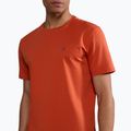 Herren Napapijri Salis orange gebranntes T-shirt 4