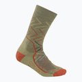 Icebreaker Damen Trekkingsocken Hike+ Medium Crew Sunrise lichen/cedarwood