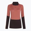 Damen Thermoaktivshirt icebreaker 200 Oasis Sonebula High Neck bittersweet/cedar 8