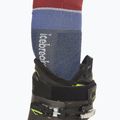 Icebreaker Herren-Skisocken Merino Ski+ Light OTC Mountain Contour dawn/brilliant/snow 4