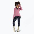 Icebreaker Damen Thermo-Langarmshirt Merino 200 Oasis Crewe Cloud Dye graphit/schwarz 6