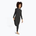 Damen Thermoaktiv-Longsleeve icebreaker Merino 260 Vertex LS HZ On-Piste black/ snow/j 2
