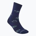Herren Icebreaker Merino Ultralight Crew Camp Ess Trekkingsocken royal navy/cloud ray