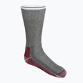 Smartwool Classic Mountaineer Maximum Cushion Crew grau-rot Trekkingsocken SW0133000031