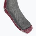 Smartwool Classic Mountaineer Maximum Cushion Crew grau-rot Trekkingsocken SW0133000031 4