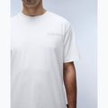 Herren Napapijri S-Kander weißes Reiher-T-Shirt 3