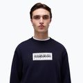 Herren Napapijri B-Box Logo C Sweatshirt blu marine 3