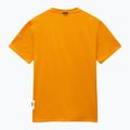 Herren Napapijri S-Badge orange Ringelblume T-shirt 6