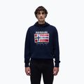 Herren Napapijri B-Dorees Sweatshirt mit Kapuze blu marine