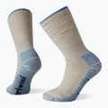 Trekking Socken Damen Smartwool Mountaineer Classic Edition Maximum Cushion Crew light grey