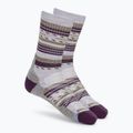 Damensocken Smartwool Hike Light Cushion Margarita Crew purple eclipse