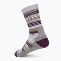 Damensocken Smartwool Hike Light Cushion Margarita Crew purple eclipse 2