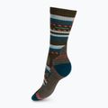 Smartwool Performance Hike Light Cushion Margarita Crew braune Trekkingsocken SW001586D111 2