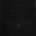 Hurley Solid Square Neck Moderate Women's One Piece Swimsuit Schwarz 3