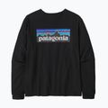 Damen Patagonia P-6 Logo Responsibili-Tee schwarz 4