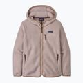 Damen Patagonia Retro Pile Hoody Fleece-Sweatshirt shroom taupe 3