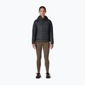 Damen Patagonia Daunenpullover Hoody schwarz 2