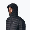 Herren Daunenjacke Patagonia Down Sweater Hoody schwarz 4
