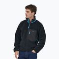 Herren Patagonia Classic Retro-X Pech blau Fleece-Sweatshirt