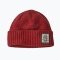 Patagonia Brodeo Beanie Fun Hogs Gürteltier/Touring rote Trekkingmütze 6