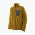 Herren Patagonia R1 Air Zip Neck Fleece-Sweatshirt cosmic gold 9