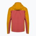 Damen Softshelljacke Patagonia R1 CrossStrata Hoody Wurzelholz rot 2