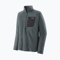 Herren Patagonia R1 Air Zip Neck Fleece-Sweatshirt nouveau grün 8