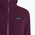 Patagonia Damen Softshelljacke R2 TechFace Hoody Nachtpflaume 3