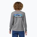 Damen Patagonia P-6 Logo Responsibili-Tee gravel heather Longsleeve 2