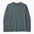 Herren Patagonia P-6 Logo Responsibili trekking Longsleeve nouveau grün 4
