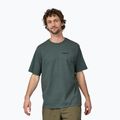 Patagonia P-6 Logo Responsibili-Tee Herren-Trekkinghemd nouveau grün