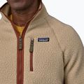Herren Patagonia Retro Pile el cap khaki w/sisu braun Fleece-Sweatshirt 4