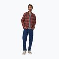 Herren Patagonia Bio-Baumwolle MW Fjord Flanell Hemd Eiskappen/Burl rot 3