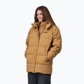 Patagonia Baumwoll-Daunen-Parka für Frauen nestbraun