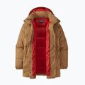 Patagonia Baumwoll-Daunen-Parka für Frauen nestbraun 15