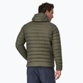 Herren Patagonia Daunenpullover Hoody basin grün 2