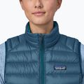 Patagonia Damen ärmelloser Daunenpullover lagom blau 4