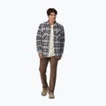 Herren Patagonia isoliert Bio-Baumwolle MW Fjord Flanell Felder/neue Marine Hemd 3