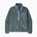 Damen Patagonia Retro Pile Fleece-Sweatshirt Marsupial nouveau grün 7
