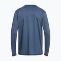 Quiksilver Solid Streak Marineblazer/weißes Longsleeve zum Schwimmen für Männer 2