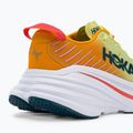 HOKA Bondi X Herren Laufschuhe weiß und gelb 1113512-WEPR 8