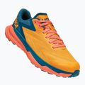 Damen Laufschuhe HOKA Zinal strahlend gelb/kamelie 8