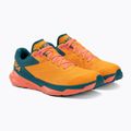 Damen Laufschuhe HOKA Zinal strahlend gelb/kamelie 4