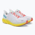 HOKA Herren Laufschuhe Clifton 8 Wide weiß 1121374-BDBI 4