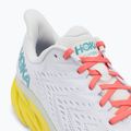 HOKA Herren Laufschuhe Clifton 8 Wide weiß 1121374-BDBI 8