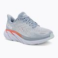 Damen Laufschuhe HOKA Clifton 8 Wide blau fog/plein air